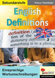 Cover von English Definitions