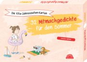 Cover von Die Kita-Jahreszeiten-Karten: 32 Mitmachgedichte für den Sommer