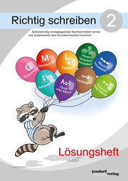 Cover von Richtig schreiben 2 (Lösungsheft)