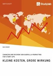 Cover von Kleine Kosten, große Wirkung. Chancen und Risiken von Guerilla-Marketing für Start-Ups