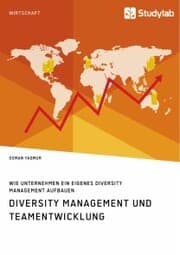 Cover von Diversity Management und Teamentwicklung. Wie Unternehmen ein eigenes Diversity Management aufbauen
