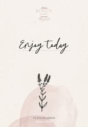 Cover von Enjoy Today Schulplaner 2023/2024