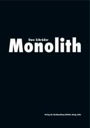 Cover von Uwe Schröder. Monolith