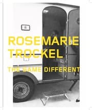 Cover von Rosemarie Trockel. The Same Different (Det Lika Olika)