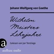 Cover von Wilhelm Meisters Lehrjahre