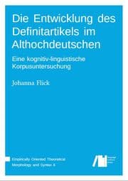 Cover von Die Entwicklung des Definitartikels im Althochdeutschen