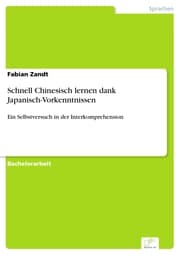 Cover von Schnell Chinesisch lernen dank Japanisch-Vorkenntnissen