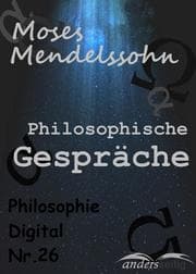 Cover von Philosophische Gespräche