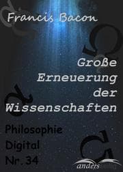 Cover von Große Erneuerung der Wissenschaften