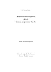 Cover von Körperschaftsteuergesetz
