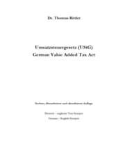 Cover von Umsatzsteuergesetz