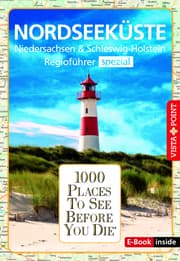 Cover von Reiseführer Nordseeküste. Regioführer inklusive Ebook. Ausflugsziele, Sehenswürdigkeiten, Restaurants & Hotels uvm.