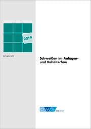 Cover von Schweißen im Behälter- u. Anlagenbau 2019