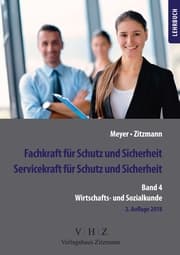 Cover von Fachkraft für Schutz und Sicherheit, Servicekraft für Schutz und Sicherheit 4: Wirtschaft & Soziales