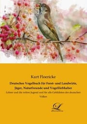Cover von Deutsches Vogelbuch für Forst- und Landwirte, Jäger, Naturfreunde und Vogelliebhaber