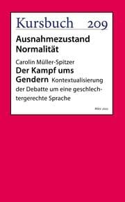 Cover von Der Kampf ums Gendern