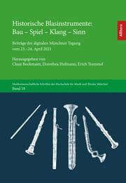 Cover von Historische Blasinstrumente. Bau - Spiel - Klang - Sinn