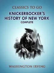 Cover von Knickerbocker's History of New York, Complete