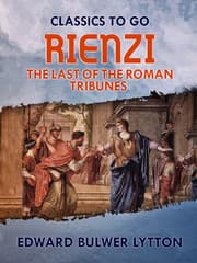 Cover von Rienzi, the Last of the Roman Tribunes 