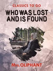 Cover von Who was Lost and is Found