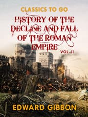 Cover von History of The Decline and Fall of The Roman Empire Vol II