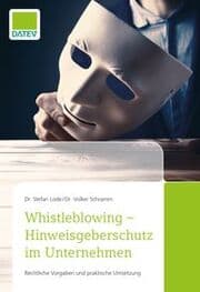 Cover von Whistleblowing - Hinweisgeberschutz im Unternehmen