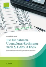 Cover von Die Einnahmen-Überschuss-Rechnung nach § 4 Abs. 3 EStG