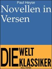 Cover von Novellen in Versen
