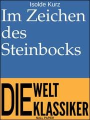 Cover von Im Zeichen des Steinbocks