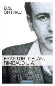 Cover von Fraktur. Celan, Rimbaud u.a.
