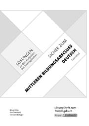 Cover von Sicher zum Mittleren Bildungsabschluss Deutsch Saarland