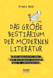 Cover von Das große Bestiarium der modernen Literatur
