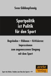 Cover von Sportpolitik ist Politik für den Sport