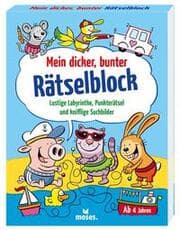 Cover von Mein dicker, bunter Rätselblock