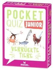 Cover von Pocket Quiz junior Verrückte Tiere
