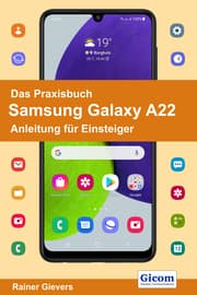 Cover von Das Praxisbuch Samsung Galaxy A22