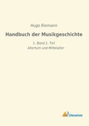 Cover von Handbuch der Musikgeschichte