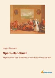 Cover von Opern-Handbuch