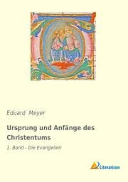 Cover von Ursprung und Anfänge des Christentums