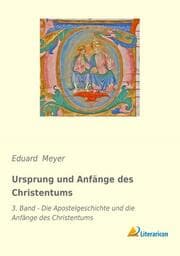 Cover von Ursprung und Anfänge des Christentums