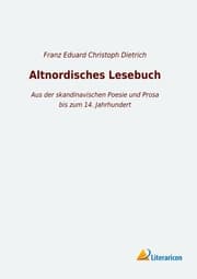 Cover von Altnordisches Lesebuch
