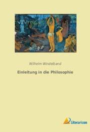 Cover von Einleitung in die Philosophie