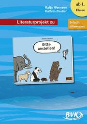 Cover von Literaturprojekt zu 'Bitte anstellen' von Tomoko Ohmura
