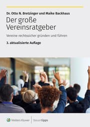 Cover von Der große Vereinsratgeber
