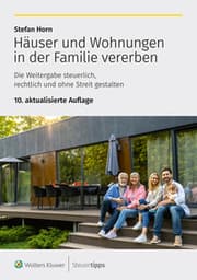 Cover von Häuser und Wohnungen in der Familie vererben
