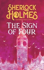 Cover von The Sign of Four. Arthur Conan Doyle (englische Ausgabe)