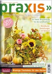 Cover von PRAXIS Nr. 125: Blumige Tischdeko für den Herbst