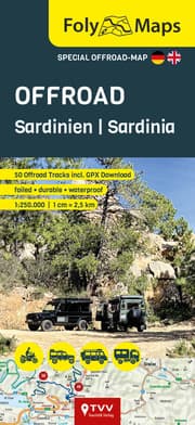 Cover von FolyMap OFFROAD Sardinien 1:275 000