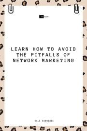 Cover von Learn How to Avoid the Pitfalls of Network Marketing