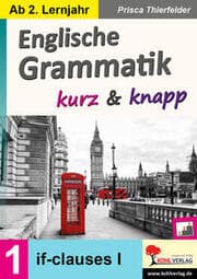 Cover von Englische Grammatik kurz und knapp / Band 1